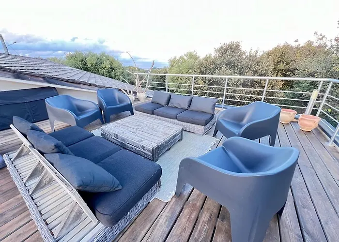 Beautiful Villa, Pool, Sea, 5 Bedrooms Villa Zonza